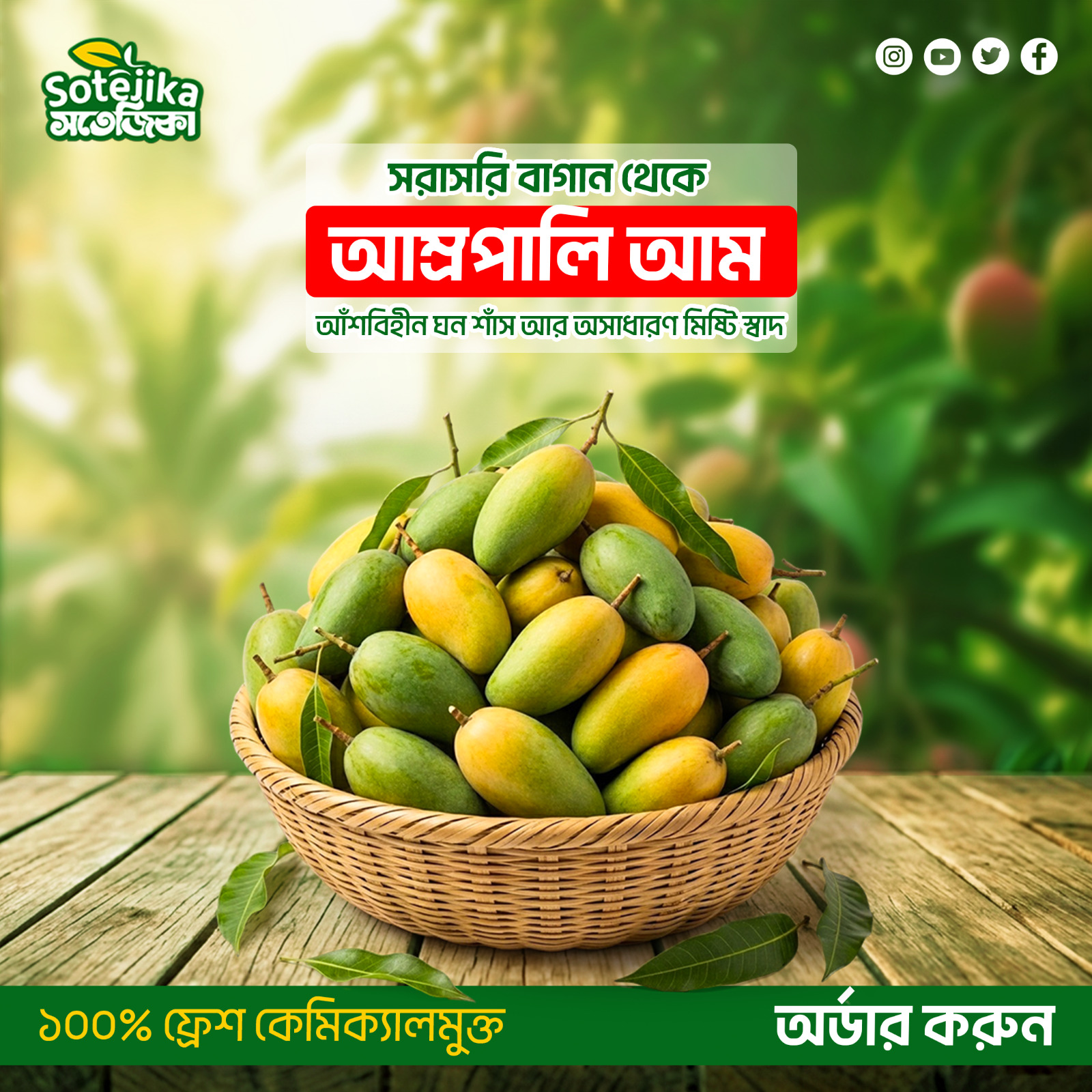 আম্রপালি আম (Amrapali Mango)
